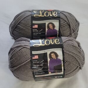 Love Gray Yarn for Knitting Projects